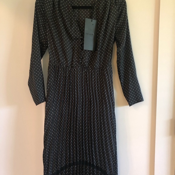 The Kooples | new with tags - long sleeve Midi dress - size 0/2 - black - Picture 7 of 10